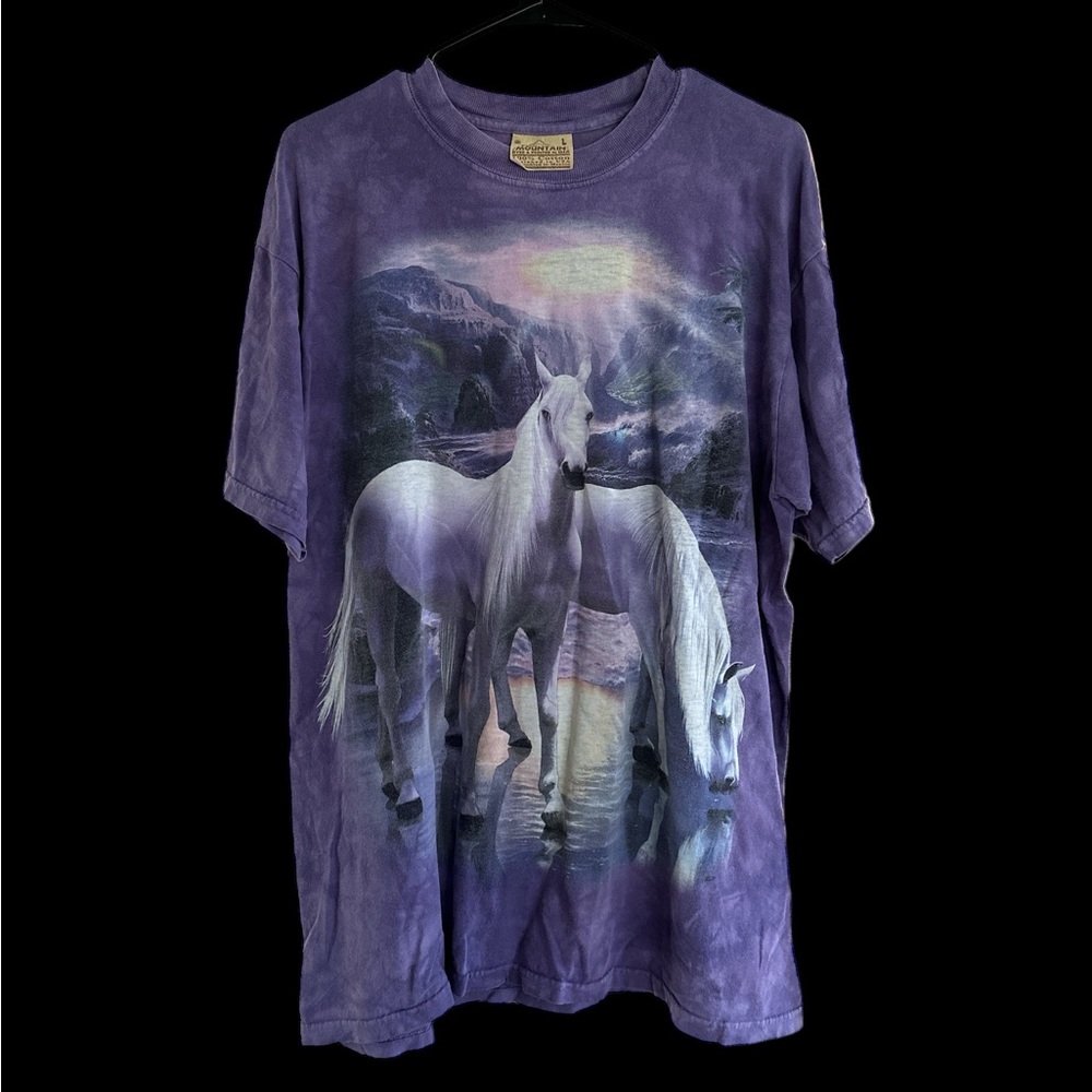 VINTAGE WHITE HORSE THE MOUNTAIN TEE